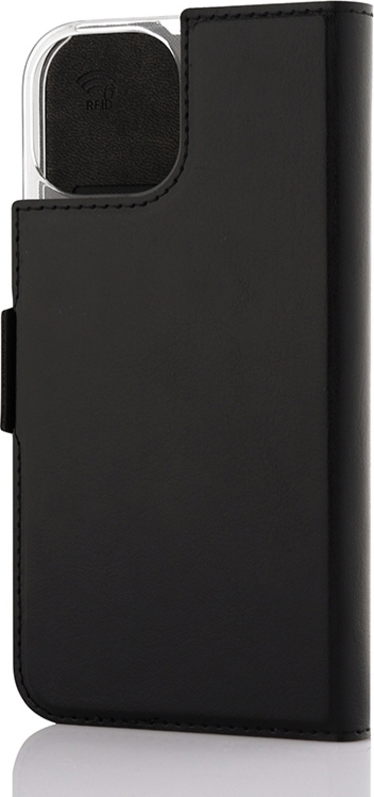 Wave BookCase -suojakotelo, MagSafe-yhteensopiva, iPhone 15, musta Wave BookCase -suojakotelo, MagSafe-yhteensopiva, iPhone 15, musta