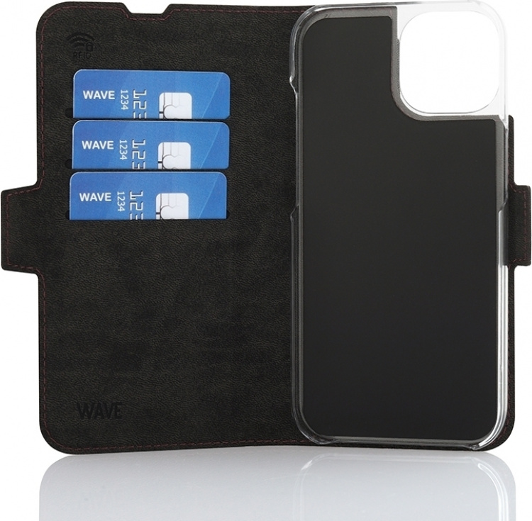 Wave BookCase -suojakotelo, MagSafe-yhteensopiva, iPhone 15, smoky sangria Wave BookCase -suojakotelo, MagSafe-yhteensopiva, iPhone 15, smoky sangria