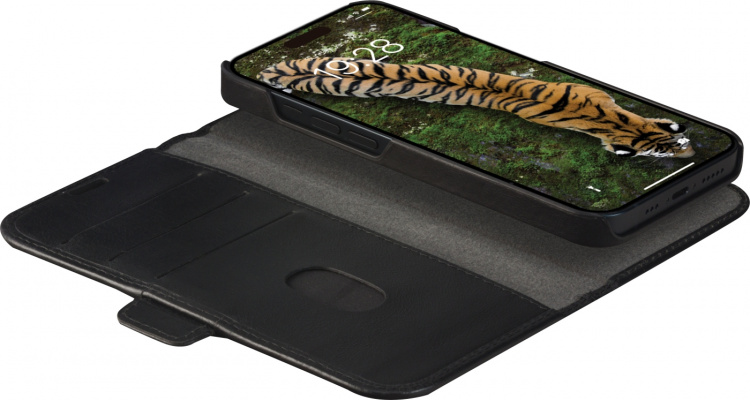 dbramante1928 Lynge, lompakko- ja suojakotelo, iPhone 15 Plus, musta dbramante1928 Lynge, lompakko- ja suojakotelo, iPhone 15 Plus, musta