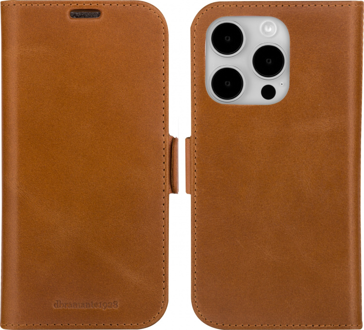 dbramante1928 Lynge, lompakko- ja suojakotelo, iPhone 15 Pro Max, ruskea dbramante1928 Lynge, lompakko- ja suojakotelo, iPhone 15 Pro Max, ruskea