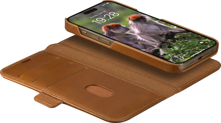 dbramante1928 Lynge, lompakko- ja suojakotelo, iPhone 15 Pro Max, ruskea dbramante1928 Lynge, lompakko- ja suojakotelo, iPhone 15 Pro Max, ruskea