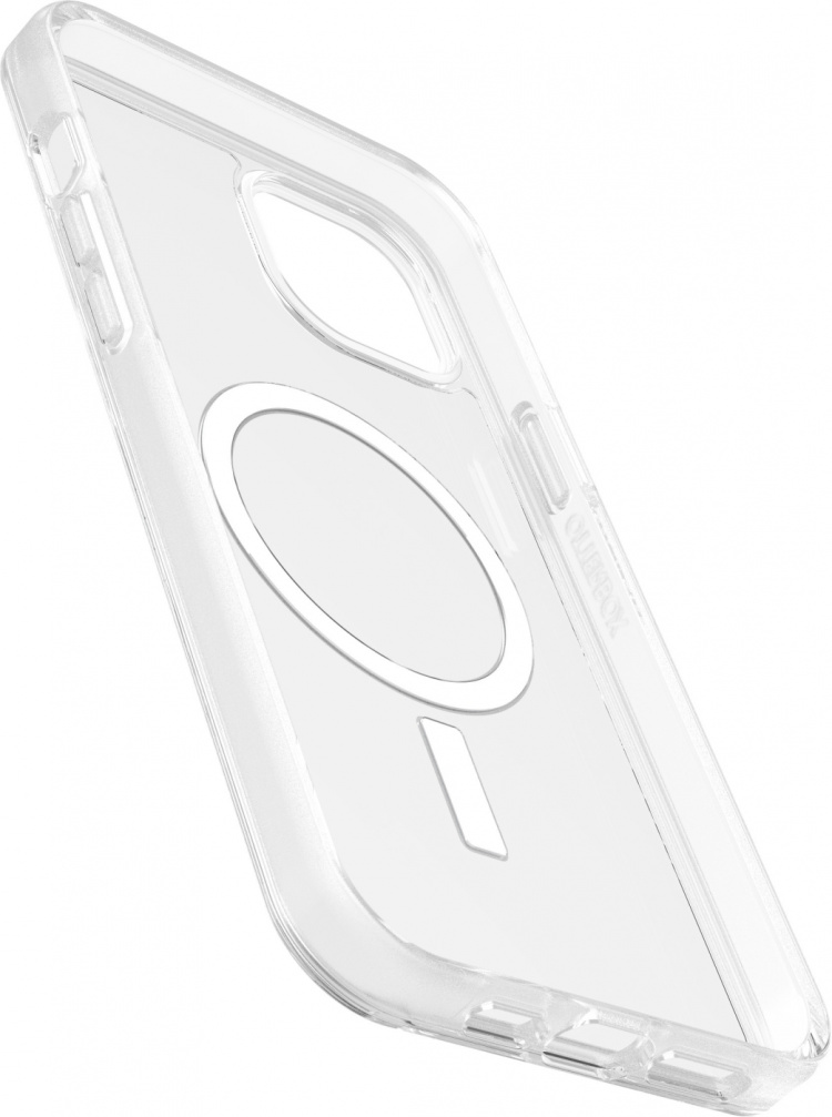 Otterbox Symmetry Clear for MagSafe -suojakuori, iPhone 15 Plus / 14 Plus, kirkas