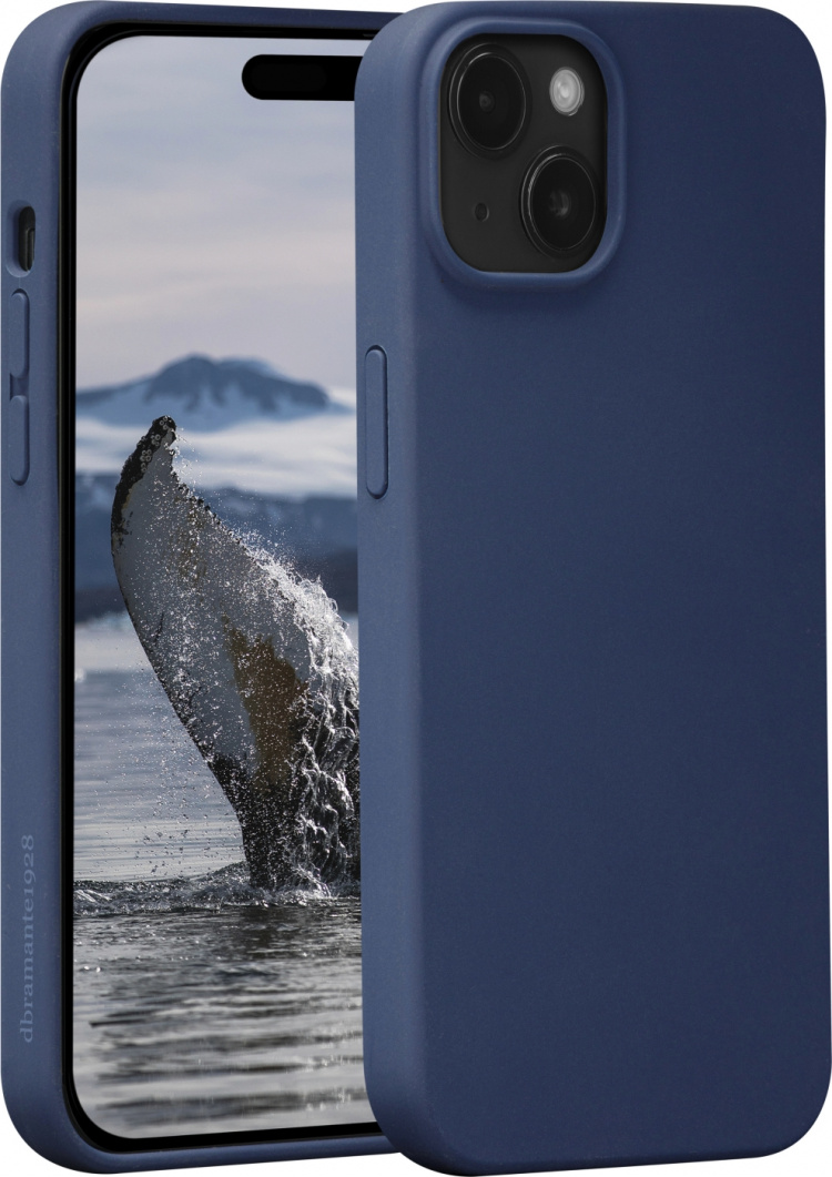 dbramante1928 Monaco -suojakotelo, iPhone 15, Pacific Blue