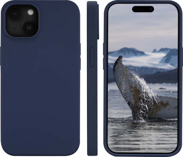 dbramante1928 Monaco -suojakotelo, iPhone 15, Pacific Blue