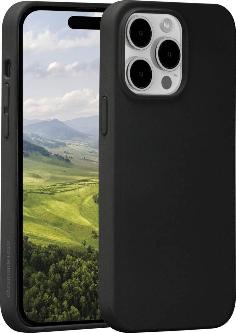 dbramante1928 Monaco -suojakotelo, iPhone 15 Pro Max, Night Black