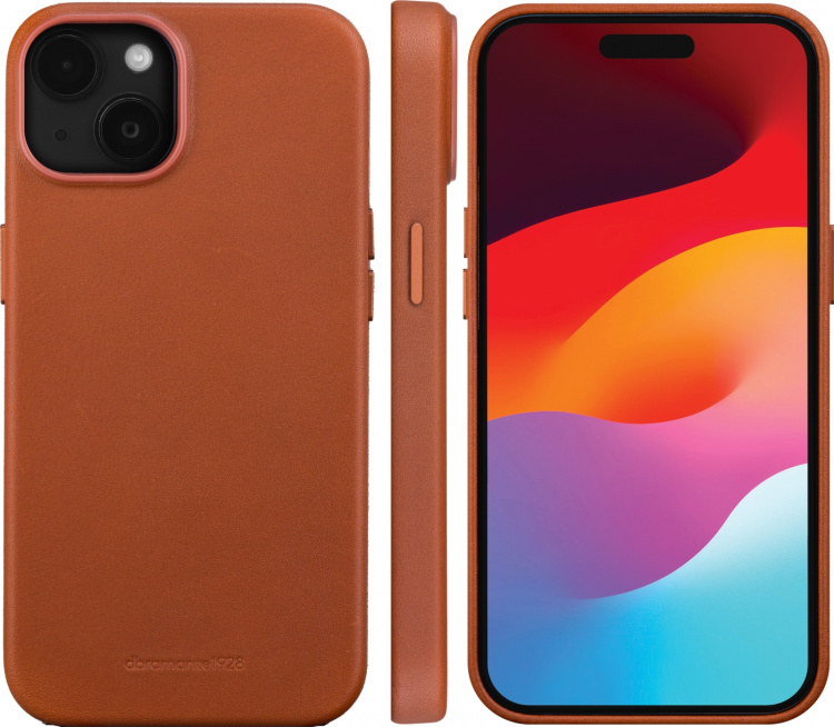 dbramante1928 Roskilde MagSafe -suojakuori, iPhone 15, ruskea dbramante1928 Roskilde MagSafe -suojakuori, iPhone 15, ruskea