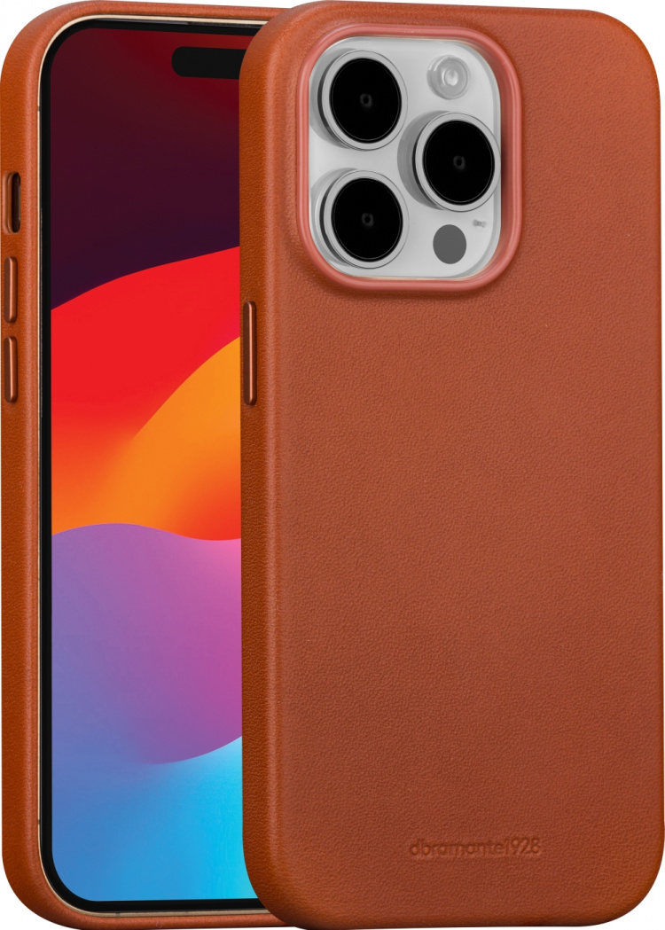 dbramante1928 Roskilde MagSafe -suojakuori, iPhone 15 Pro Max, ruskea