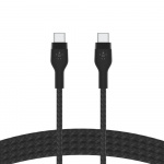 Belkin BOOST CHARGE USB-C to USB-C 2.0 Braided Silicon, 1m, Black
