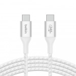 Belkin BOOST CHARGE 240W USB-C to USB-C Cable, 2m, White
