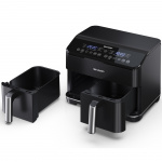 Sharp Luftfritös Airfryer Dubbel 2X4L 2X1800Watt AF-GD82AU-B