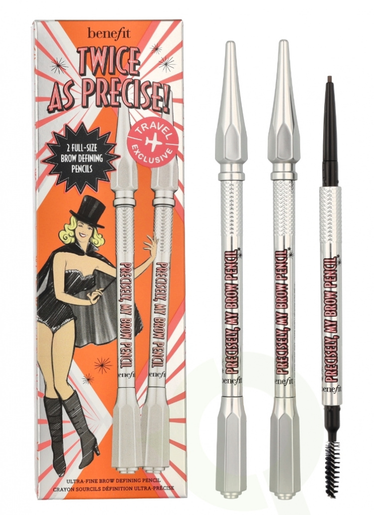 Benefit Twice As Precise! My Brow Duo 0.2 gr 2x Precisely My Brow Pencil 0,08gr/#3 Warm Light Brown