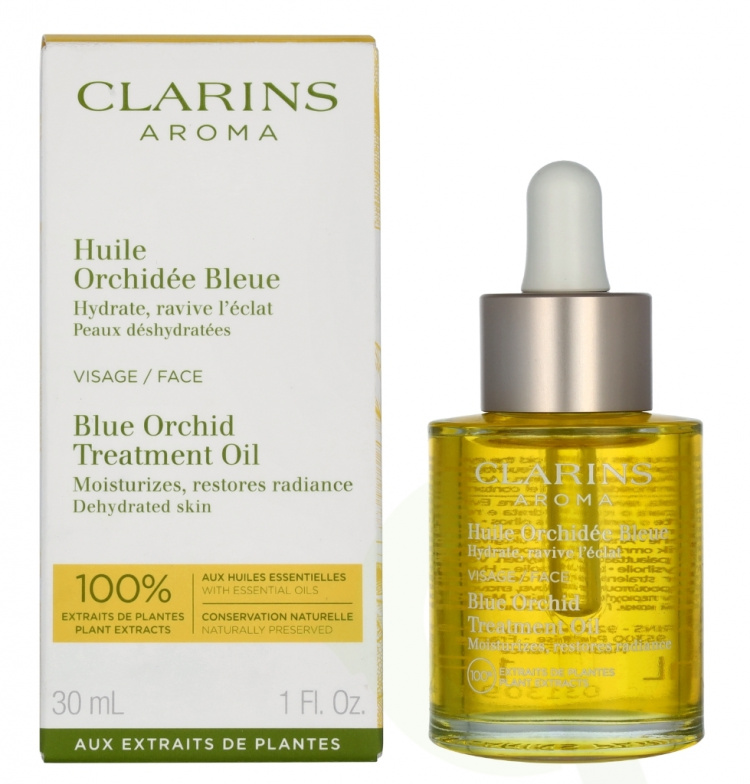 Clarins Blue Orchid Face Treatment Oil 30 ml Dehydrated Skin