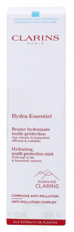 Clarins Hydra-Essentiel Hydrating Mist 75 ml Anti-Pollution Complex