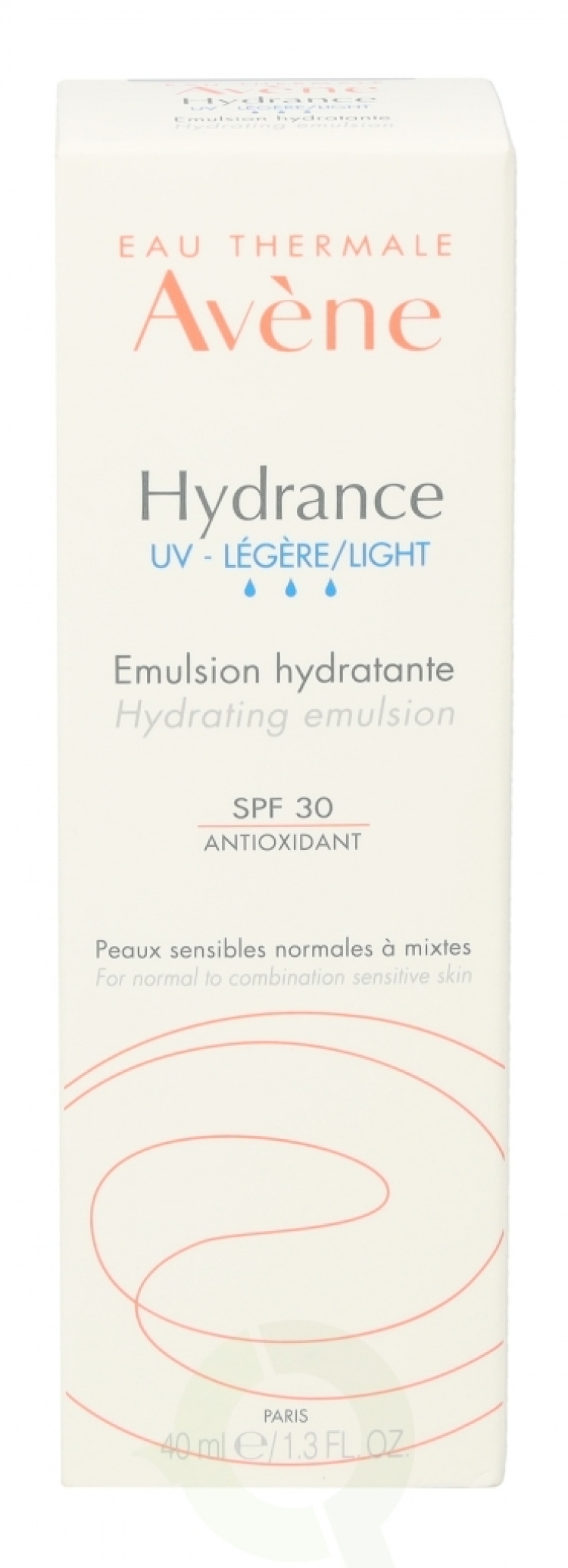 Avene Hydrance UV Hydrating Emulsion SPF30 40 ml Light