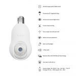 Hombli Smart Bulb Cam White Hombli Smart Bulb Cam White