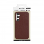 Buffalo Back cover PU Samsung S23 FE 5G Brown