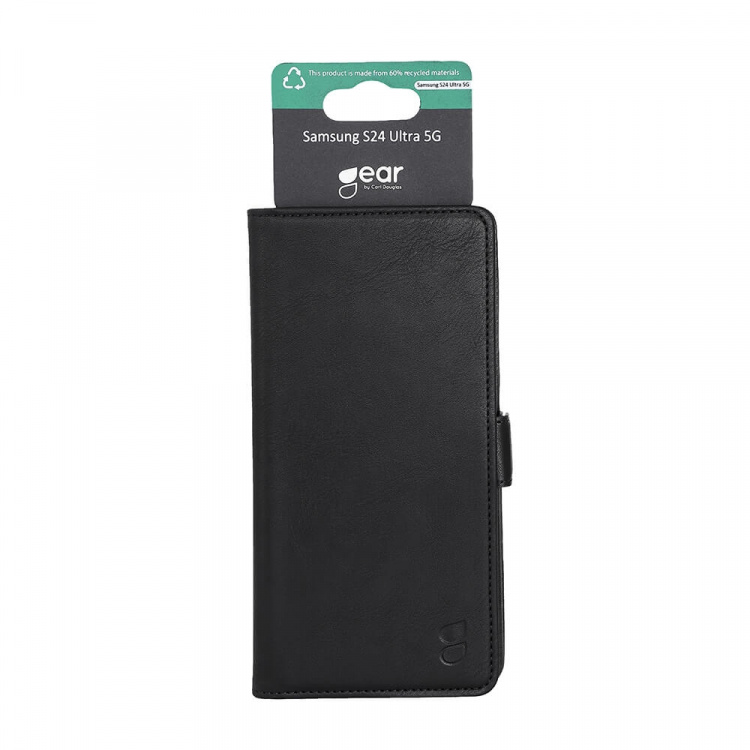 GEAR Classic 3 card Recycled Samsung S24 Ultra 5G Black