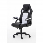 RAPTOR Gaming Chair GS-40 Compact, PU+Fabric, Black/White