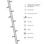 Hombli Smart Christmas Light LED String 20m IP44 Hombli Smart Christmas Light LED String 20m IP44