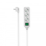 Hama Power Strip 3-way Switch White 1.4m Hama Power Strip 3-way Switch White 1.4m
