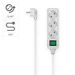 Hama Power Strip 3-way Switch White 1.4m Hama Power Strip 3-way Switch White 1.4m