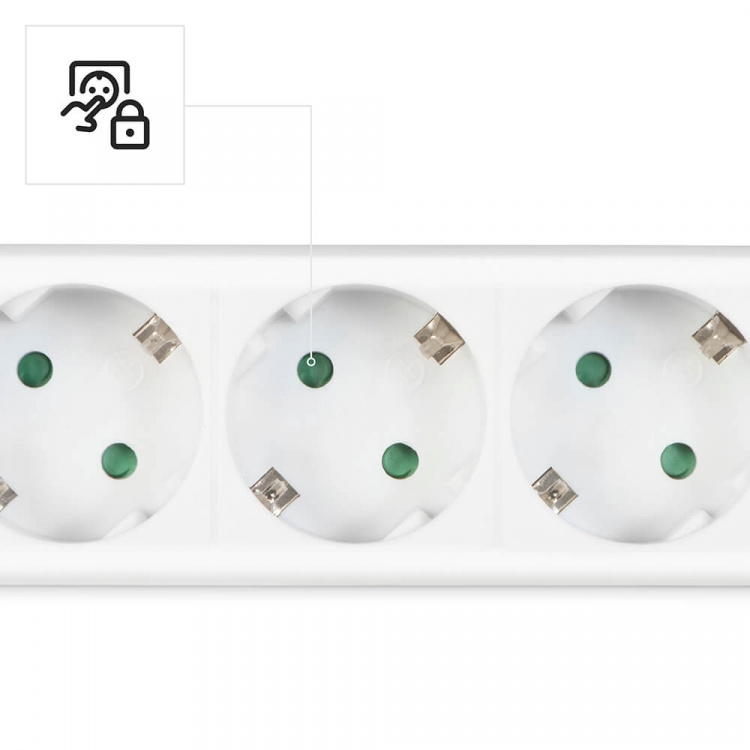 Hama Power Strip 3-way Switch White 1.4m Hama Power Strip 3-way Switch White 1.4m