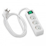 Hama Power Strip 3-way Switch White 1.4m Hama Power Strip 3-way Switch White 1.4m
