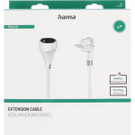Hama Extension Cable Indoor White 5.0m