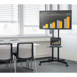 Hama TV-stand Trolley up to 75 Hama TV-stand Trolley up to 75