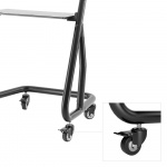 Hama TV-stand Trolley up to 100 Hama TV-stand Trolley up to 100