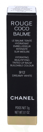 Chanel Rouge Coco Hydrating Beautifying Tinted Lip Balm 3 gr #912 Dreamy White