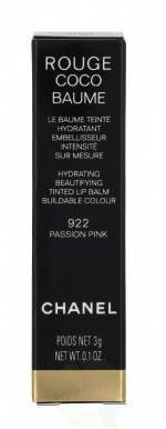 Chanel Rouge Coco Hydrating Beautifying Tinted Lip Balm 3 g #922 Passion Pink
