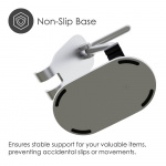 Desire2 Headrest Pro Stand For headphone and phone silver