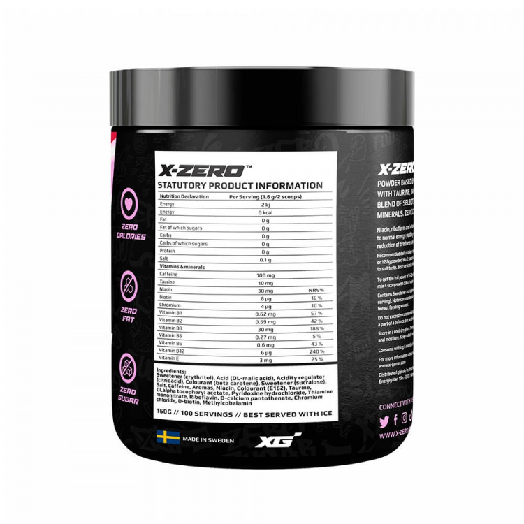 X-GAMER X-Zero 160 g Candy Cane X-GAMER X-Zero 160 g Candy Cane