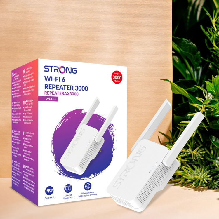 Strong Repeater Dualband WiFi 6 AX3000
