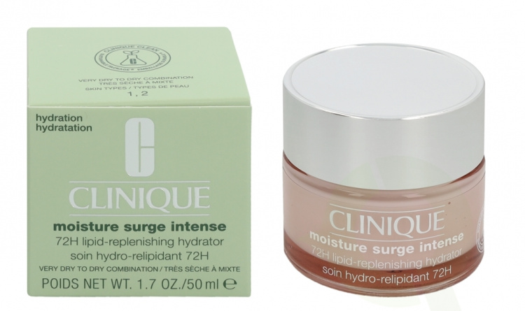 Clinique Moisture Surge Intense 72H Lipid-Replenishing Hydr. 50 ml Very Dry To Dry Combination