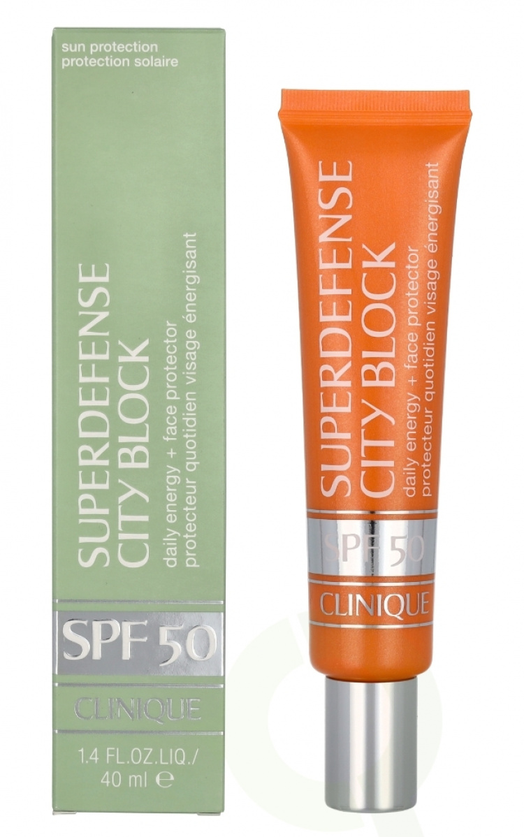 Clinique Superdefence City Block SPF50 Sun Cream 40 ml All Skin Types