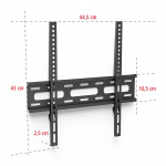 Hama TV Wall Bracket Fixed VESA up to 400x400 75