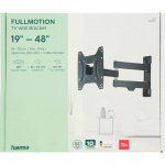 Hama TV Wall Bracket Full Motion VESA up to 200x200 48 Hama TV Wall Bracket Full Motion VESA up to 200x200 48