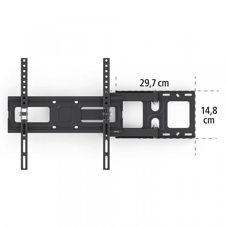 Hama TV Wall Bracket Full Motion VESA up to 400x400 65 Hama TV Wall Bracket Full Motion VESA up to 400x400 65