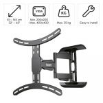 Hama TV Wall Bracket Full Motion VESA up to 400x400 65 Hama TV Wall Bracket Full Motion VESA up to 400x400 65