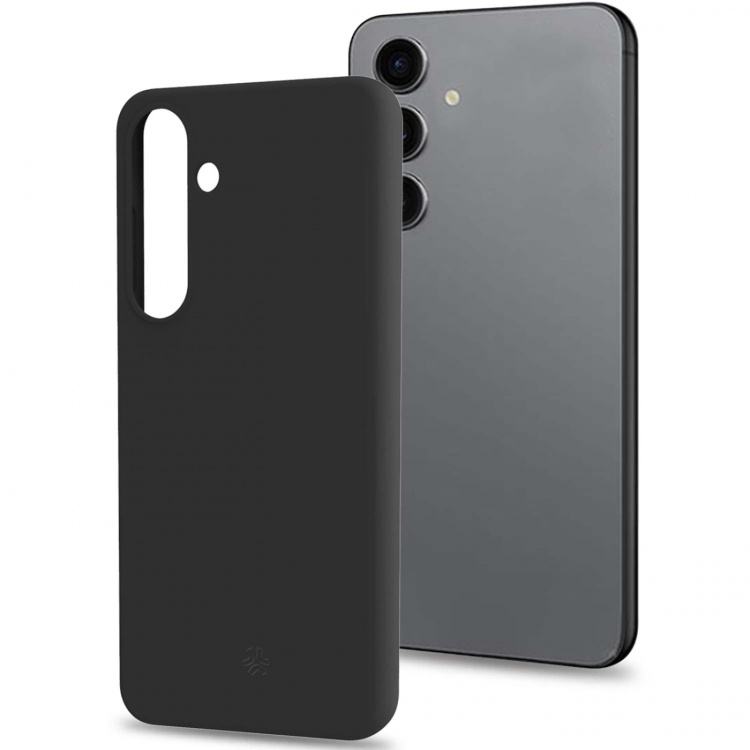 Celly Cromo Soft rubber case Galaxy S24 5G Svart