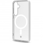 Celly Gelskinmag Magneettinen TPU-kansi Galaxy S24 5G läpinäkyvä läpinäkyvä
