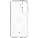 Celly Gelskinmag Magneettinen TPU-kansi Galaxy S24 5G läpinäkyvä läpinäkyvä