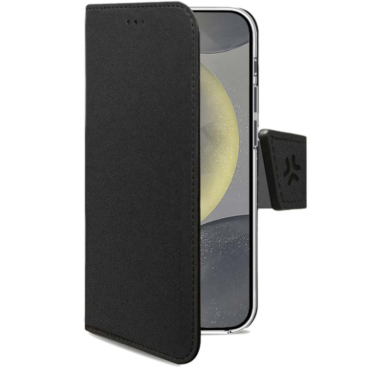 Celly Wally Wallet Case Galaxy S24 5G Svart