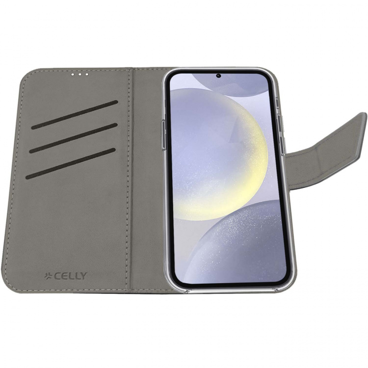 Celly Wally Wallet Case Galaxy S24+ 5G Svart Celly Wally Wallet Case Galaxy S24+ 5G Svart