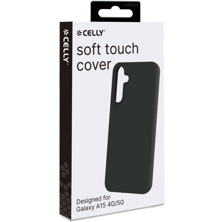 Celly Cromo Soft rubber case Galaxy A15 4G / A15 5G Svart Celly Cromo Soft rubber case Galaxy A15 4G / A15 5G Svart