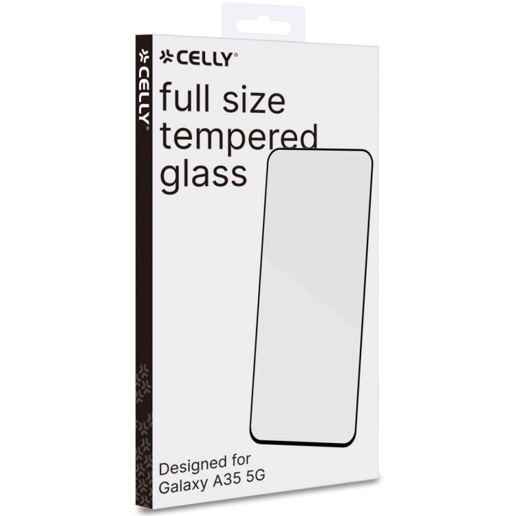 Celly Full Glass Skärmskydd Härdat glas Galaxy A35 5G Celly Full Glass Skärmskydd Härdat glas Galaxy A35 5G