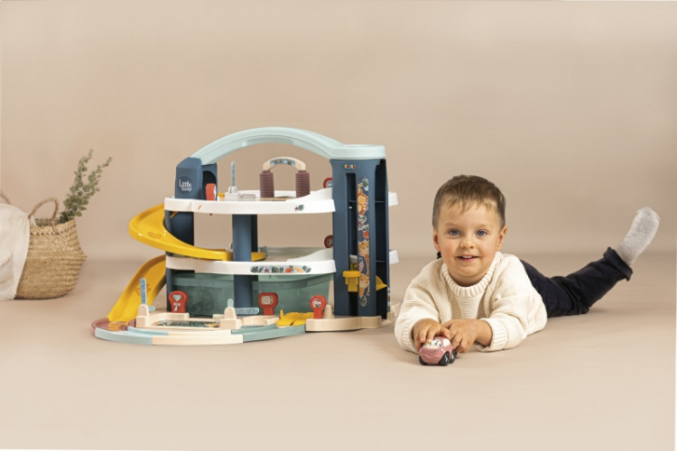 Smoby SAS Little Smoby Iso -parkkihalli