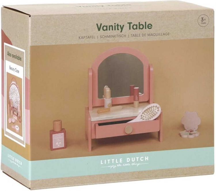 Little Dutch kauneuspöytä, pinkki